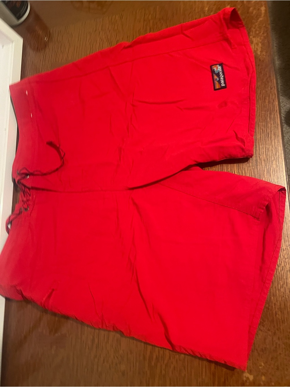Patagonia Bold Red Men's Swim Board Shorts